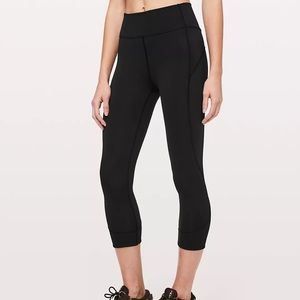 NWT Lululemon Time to Sweat Crop 23” Leggings